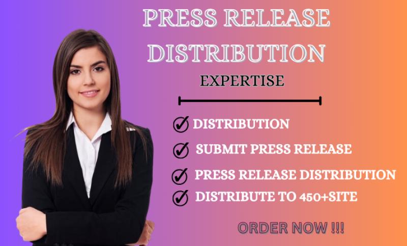 do press release distribution, submit press release, pr distribution