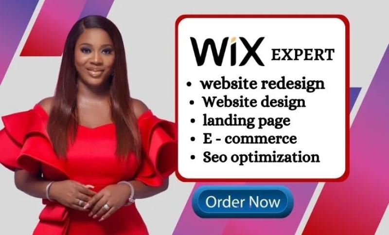 I will Wix website redesign Wix website design Wix website redesign Wix website design