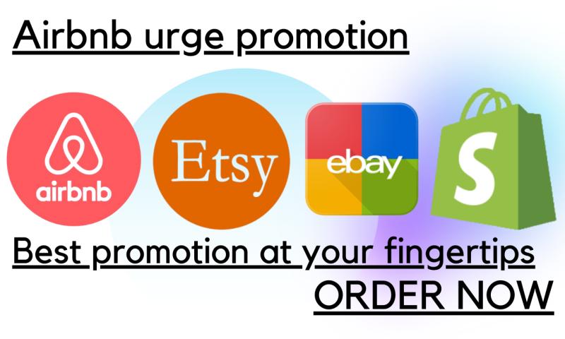 I will promote and advertise your Etsy, Shopify, Amazon, eBay to targeted audiences