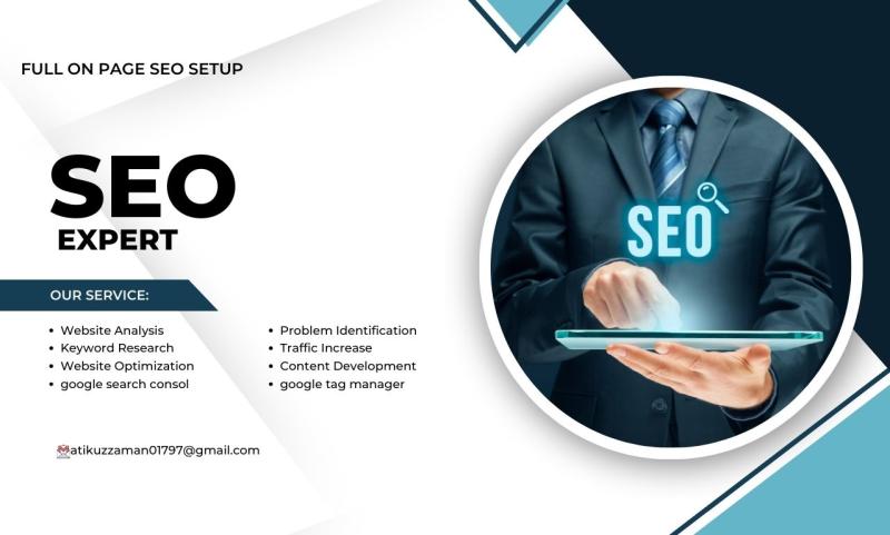 I will optimize website on page SEO service and wordpress