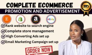 promote and advertise Etsy, Shopify, eBay to get sales