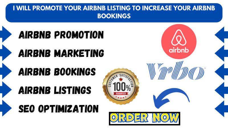 I will do viral airbnb promotion, airbnb marketing, airbnb booking, airbnb traffic