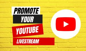 I will do YouTube livestream organically