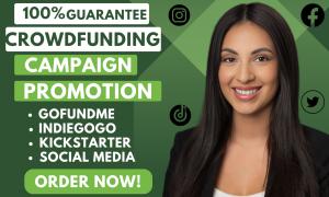 Promote Charity Crowdfunding Campaign and Fundraising Donation