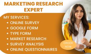 I will conduct an online survey form, google form to reach niche targeted audience