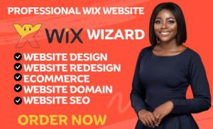 I will Wix Website Design, Wix Website Redesign, Wix eCommerce Website, Wix Landing Page