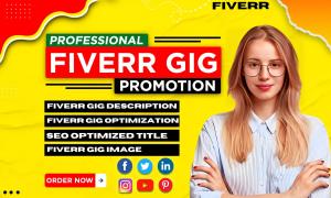 I will write optimized fiverr gig description, fiverr gig SEO, profile, title, image