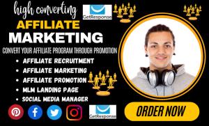 I Will Recruit New Members to Your Affiliate Program and Promote Your Affiliate Products