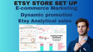 I will complete Etsy creation marketing shop, Etsy sales, organic traffic, Etsy listing