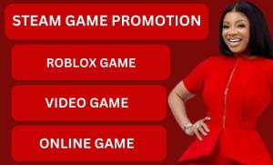 I will supercharge your Steam game exclusive game promotion for wishlists