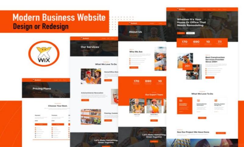 I will do wix website design, wix website redesign, wix ecommerce, wix online store