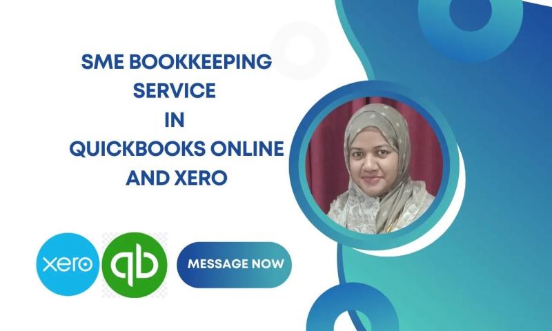 I will do some bookkeeping service through Quickbooks Online and Xero