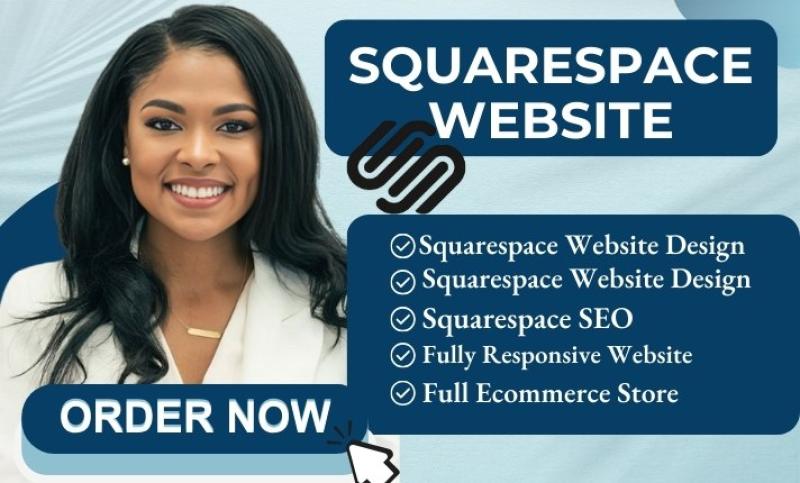 I will squarespace website design squarespace website squarespace redesign squarespace