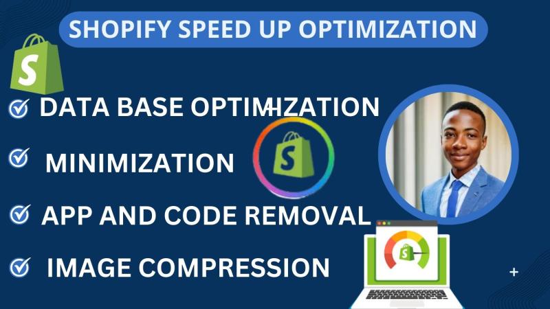 I will optimize the speed of your Shopify store and improve its shopify score