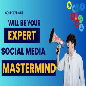 I Will Be Your Social Media Marketing Mastermind Content Creator