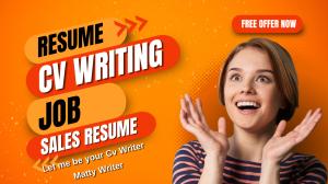 I will render professional resume writing services