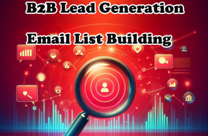 I will do targeted b2b email leads and lists generation to maximize sales for hubspot