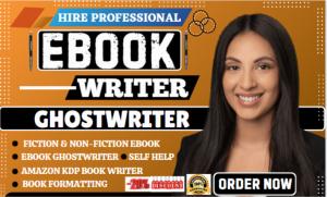 I will ghostwrite an eBook with 40k words