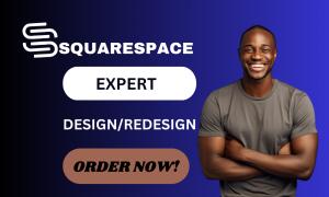 I will redesign squarespace website design squarespace website design squarespace