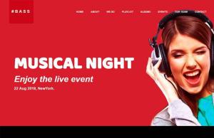 I will design a radio website, music website, podcast website and dj studio band
