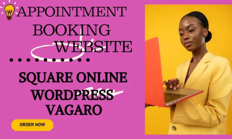I will setup vagaro jotform squareonline calendly pipxabooker supersaas booking website