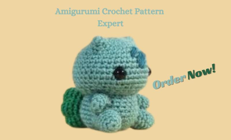 I will write well-designed crochet patterns and amigurumi designs