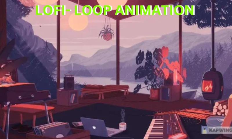 I Will Make Unique Lofi Loop Animations and Lofi Music Videos for Your YouTube Channel