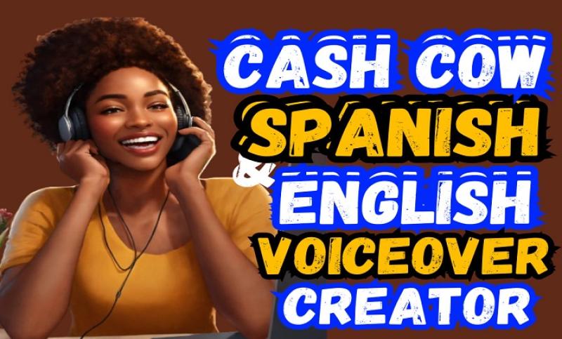 i will create unique automation Spanish YouTube cash cow video for your channel