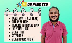 I will do advanced WordPress onpage SEO with RankMath or Yoast