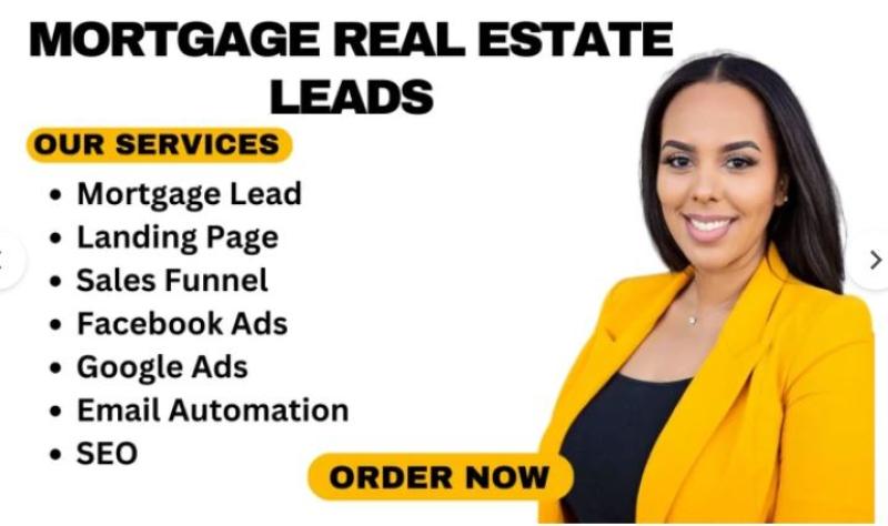 I will mortgage lead rental lead generation property management real estate website