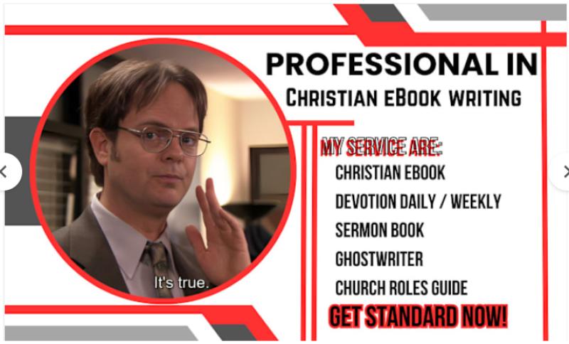 I will ghostwrite Christian eBook, devotional, sermon book, prayer book