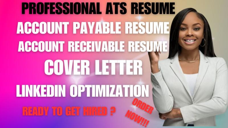 I will create ATS Account Receivable and Account Payable resume