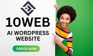 I will build a 10web website for you