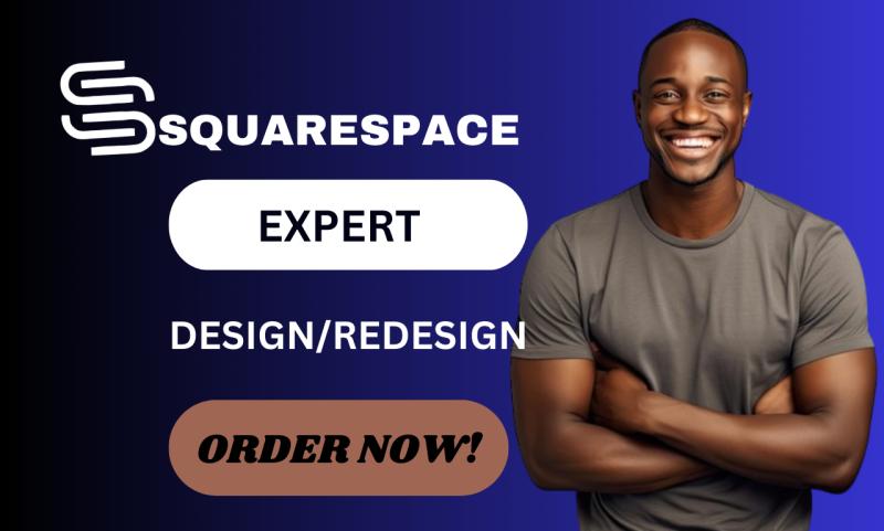 I will redesign squarespace website design squarespace website design squarespace