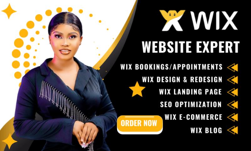 I will wix website design wix website redesign wix website design wix website redesign