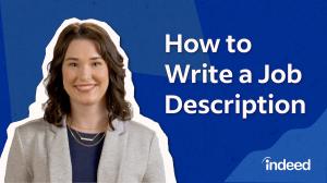 I will write you a unique job description that works perfectly
