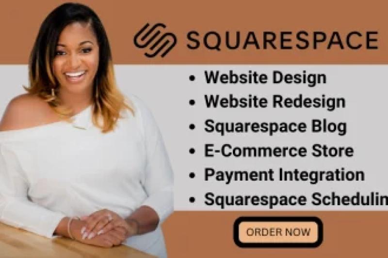 I will squarespace website design squarespace website redesign squarespace design