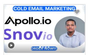 I will setup Apollo.io and Snov.io account