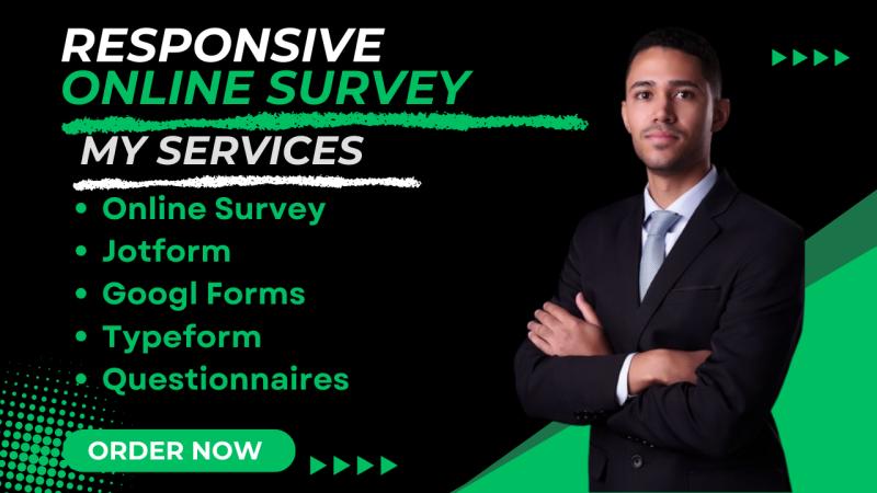 I will do surveys online with a size of 1000 respondents from target audience