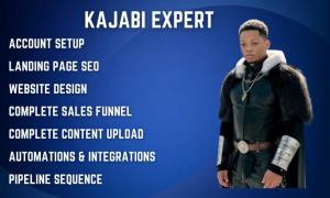 I Will Kajabi Website Design, Kajabi Online Course, Kajabi Sales Funnel, Landing Page