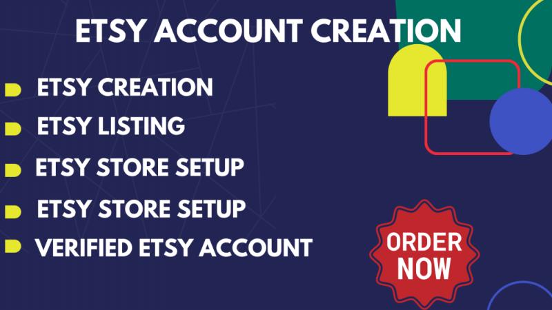 I will create stable etsy seller account etsy account creation etsy listing