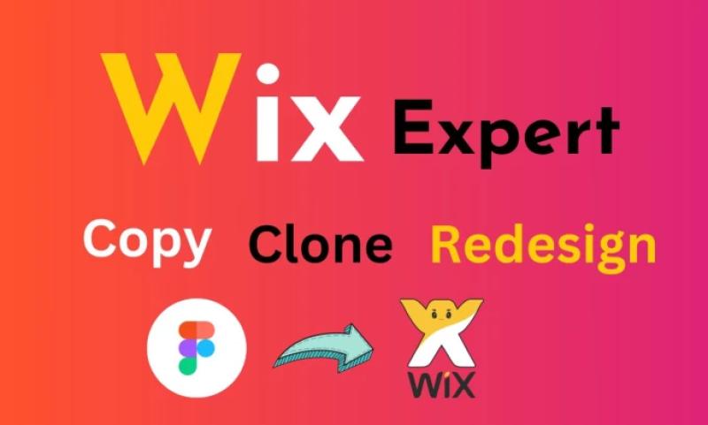 I Will Design Figma to Wix: Wix Website and Wix Ecommerce Store
