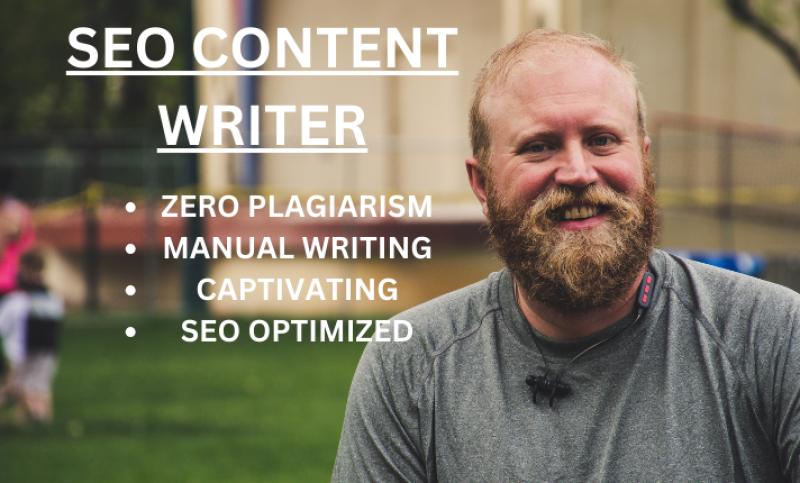 I will create online course content SEO website content writer