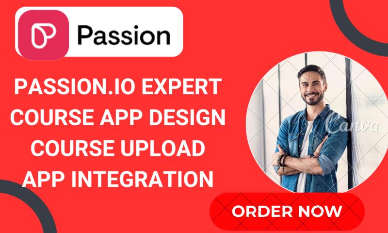 Build attractive online course app on passion io