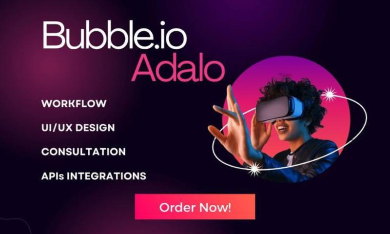 I will be the creator of your bubble, bubble io, bubble io SaaS app, and bubble app