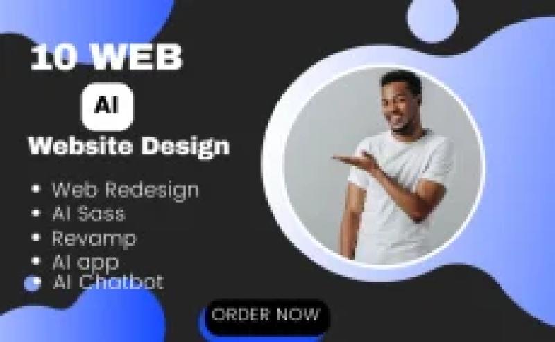 Ai website , 10 web website , website redesign
