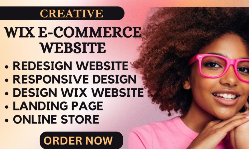 I will create wix ecommerce website, fix wix online store issues
