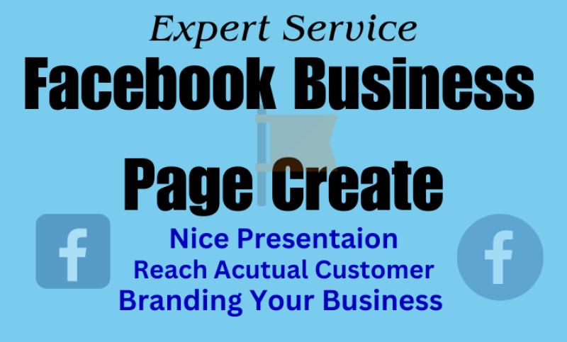create and setup facebook business page
