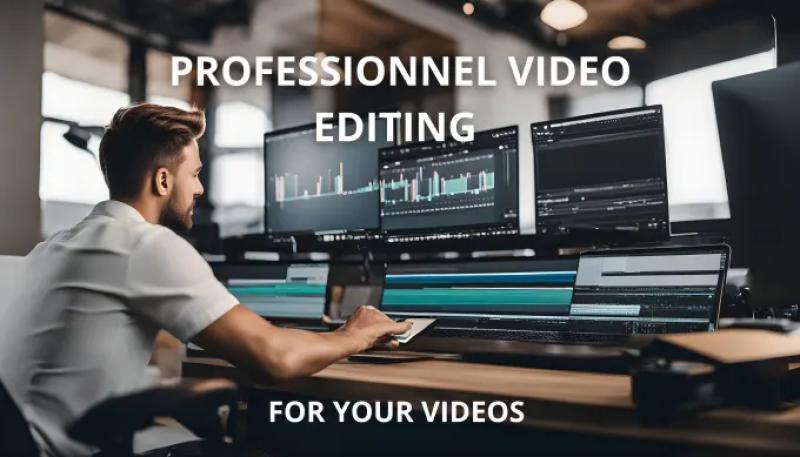 I will edit your videos professionally and promptly