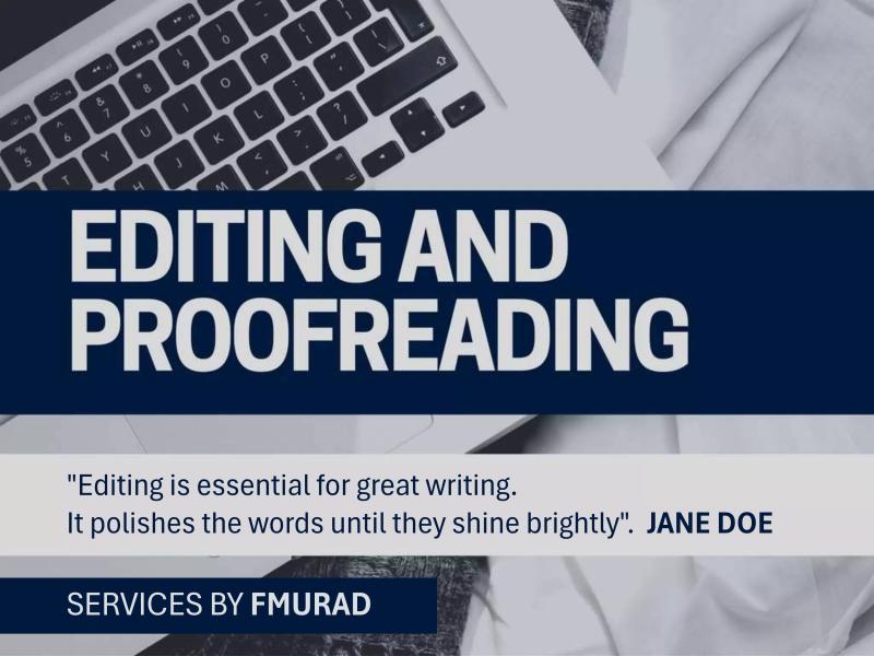 I will refine your content by editing and proofreading service